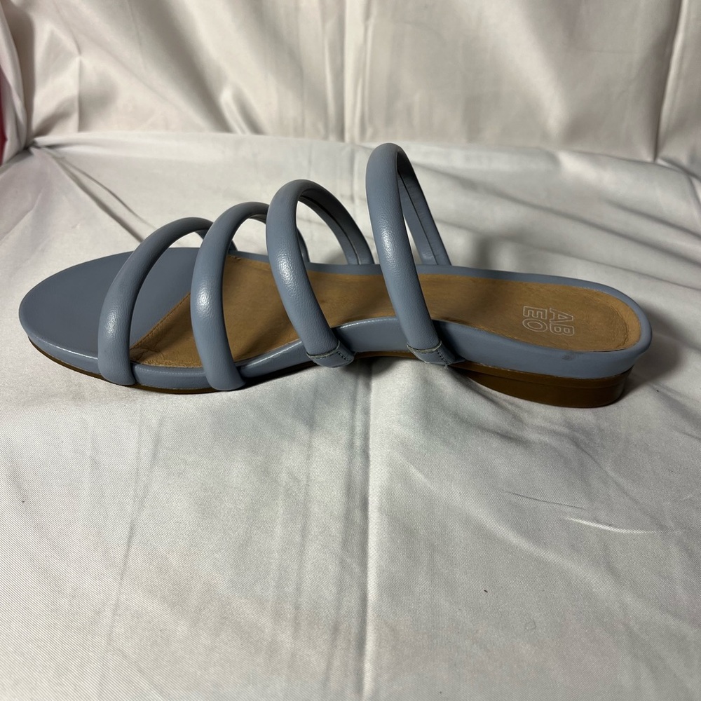 Abeo Pale Blue Multi-Strap Slide Sandal - Women